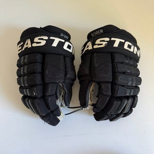 Used Senior Easton E Pro Pro Stock Size 14" Gloves Black