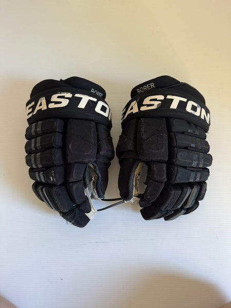Used Senior Easton E Pro Pro Stock Size 14" Gloves Black