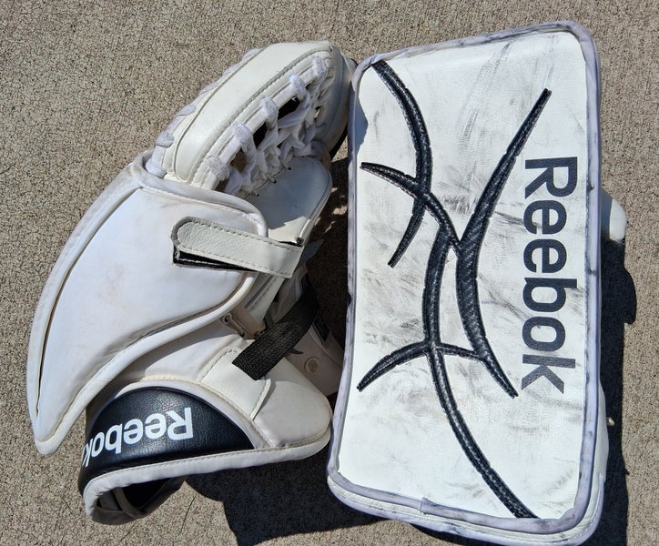 Reebok Revoke PZ Regular Hockey Goalie SR  Gloves Set (Used)