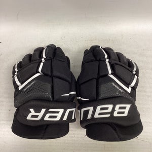 Used Bauer SUPREME 3S Junior Gloves Black 12" 11851-S000037291
