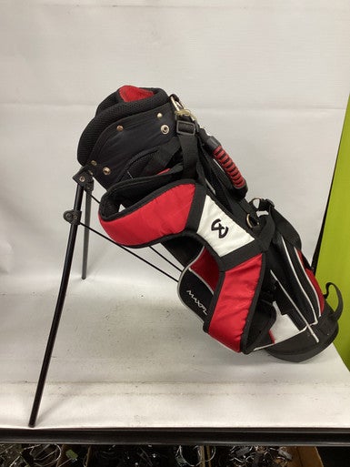 Used Maxfli 5 SLOT Jr Stand Bag White/Black/Red 11851-S000037283