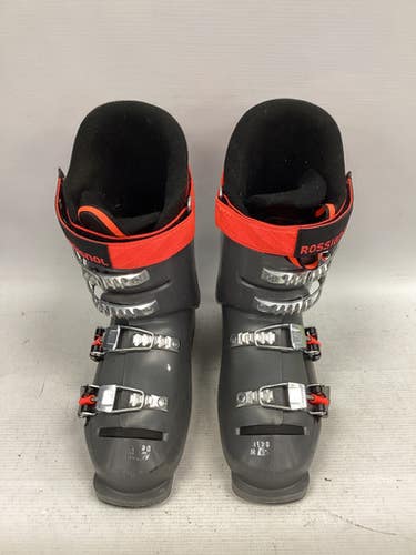 Used Rossignol HERO JR Boys DH Ski Boot Grey 270 MP - M09 - W10 11851-S000037304