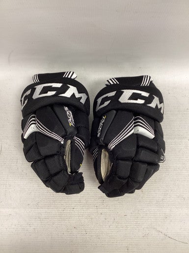 Used CCM TACKS 7092 Junior Gloves Black 10" 11851-S000037290