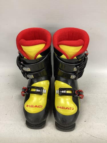 Used Head CARVE X3 Boys DH Ski Boot Black 270 MP - M09 - W10 11851-S000037308