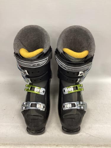 Used Salomon XWAVE Mens DH Ski Boot Black 255 MP - M07.5 - W08.5 11851-S000037297
