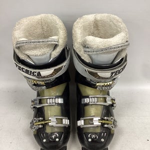 Used Tecnica M+8 Womens DH Ski Boot Black 235 MP - J05.5 - W06.5 11851-S000037302