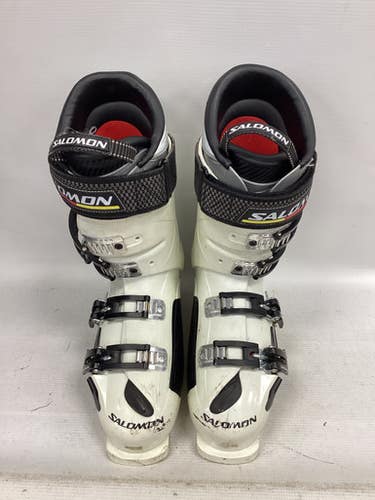 Used Salomon X3-10 CUSTOM SHELL Mens DH Ski Boot White 300 MP - M12 11851-S000037301