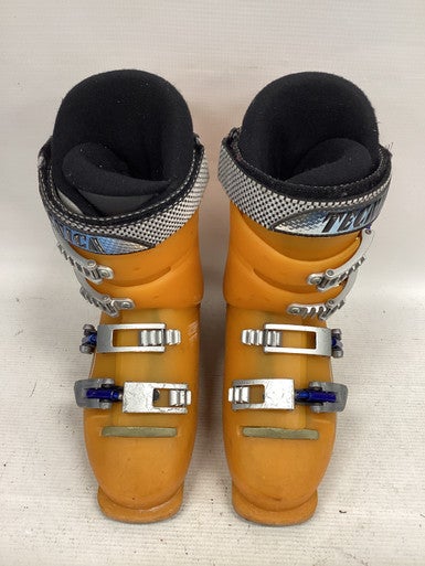 Used Tecnica DIABLO Boys DH Ski Boot Orange 270 MP - M09 - W10 11851-S000037303