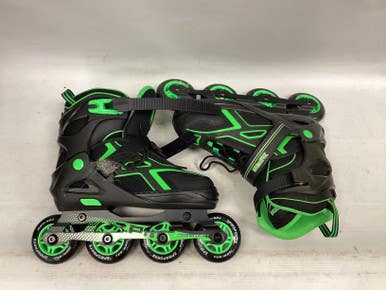 Used ZPM ROLLAR BLADES Senior Rec Fitness Skates Black Adjustable 11851-S000037310