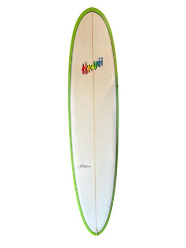 Used HAWAII Surfboard Green And White 8Ft 6In 10299-S000297305
