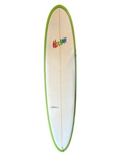 Used HAWAII Surfboard Green And White 8Ft 6In 10299-S000297305