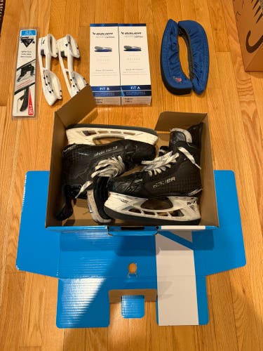 2024 PACKAGE Bauer Supreme Shadow Hockey Skates 7 (Used)