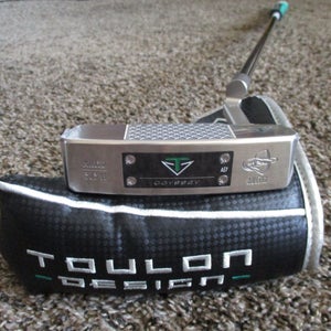 NEW 35" MEN'S RIGHT HAND ODYSSEY TOULON DESIGN AUSTIN A/7 PUTTER SUPER STROKE + HEAD COVER