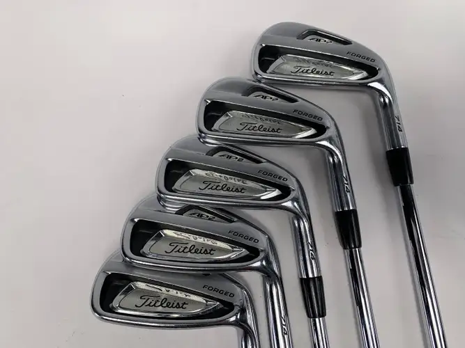 Titleist 714 AP2 Iron's, ProjectX Precision Rifle 6.0 Stiff Flex Steel Shaft