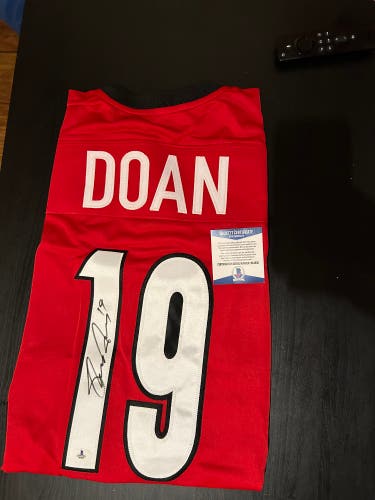 Shane Doan Signed Jersey “The Captain”