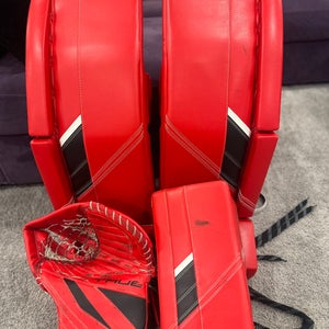 35" 2022 Warrior Ritual G5 Regular Goalie Full Set Pro Stock (Used)
