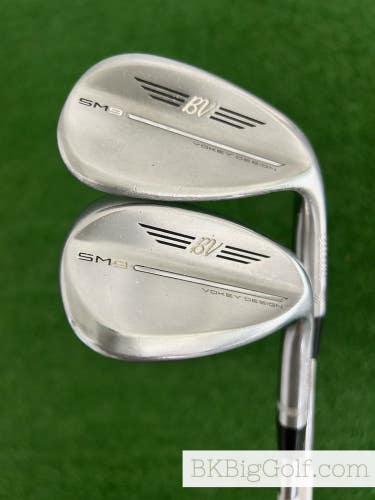 Titleist Vokey SM9 Chrome 2 Wedge Set (54 & 60 Degrees)