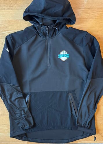 Pro Stock PWHL Hockey New York Sirens 1/4 Zip Sweater - Size L (NEW)