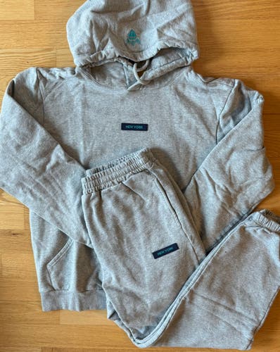 Pro Stock PWHL Hockey New York Sirens Sweat Suit - Hoodie & Pants - Size M