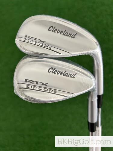NEW Cleveland RTX Zipcore Tour Satin 2 Wedge Set (56 & 60 Degrees)
