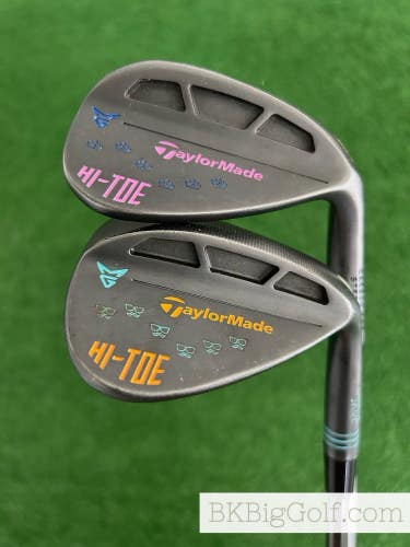 Taylormade MG Hi-Toe Custom Black Forged 2 Wedge Set (50 & 60 Degrees)