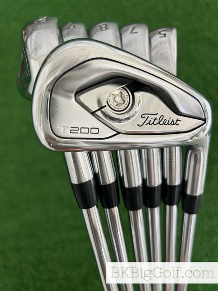 Titleist T200 Forged Iron Set 5-P / True Temper AMT Black Stiff