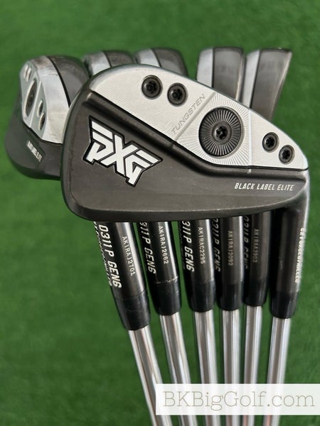 PXG 0311 P GEN6 Black Label Elite Forged Iron Set 6-G / KBS Tour Lite Regular