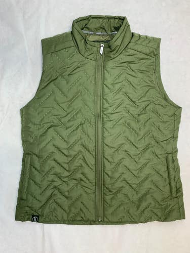 Holloway Eco Vest Women's Large Olive Green 229713