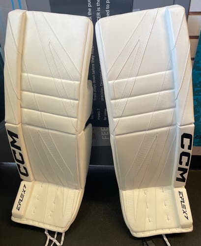 NEW CCM Eflex 7 Goalie Leg Pads 34”+1”