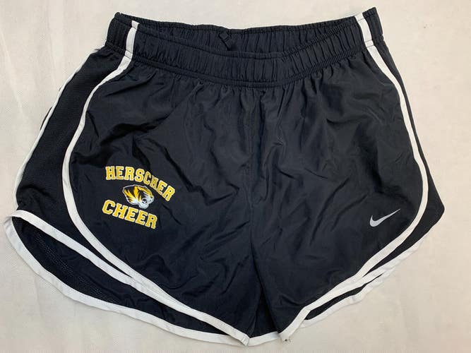 Nike Herscher Cheer Women's Small Tempo Mesh Liner Running Short 831558 Black