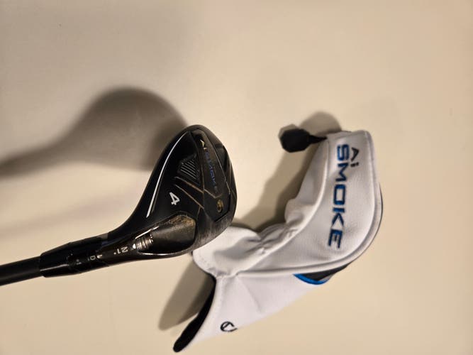 Men's 2024 Callaway Paradym AI Smoke Right Handed Hybrid 4H (Used)