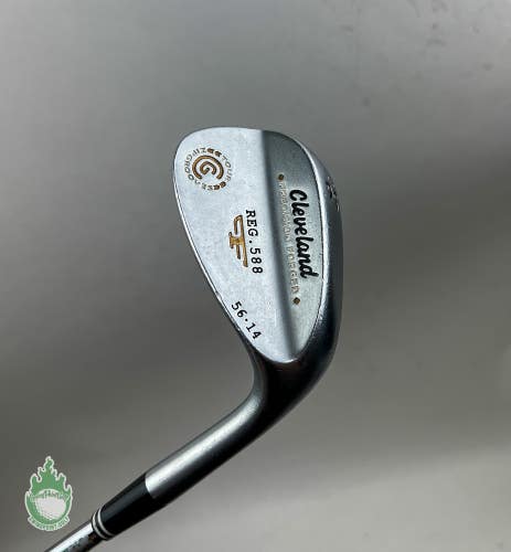 Cleveland Precision Forged REG 588 Chrome 56-14* Wedge Flex Steel Golf Club