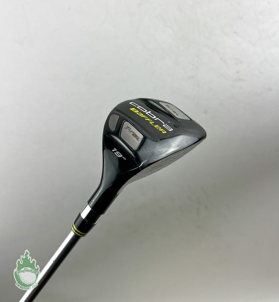 Used Right Handed Cobra Baffler T Rail 3 Hybrid 19* 65g Senior Flex Graphite