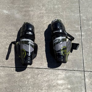 Senior Warrior Alpha DX Pro 15" Shin Pads (New)