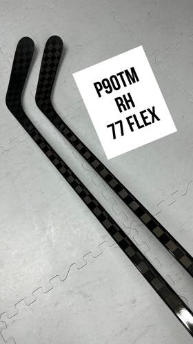 Senior(2x)Right P90TM 77 Flex ProBlackStock™ Unbranded Blackouts Pro Stock Nexus Hockey Sticks
