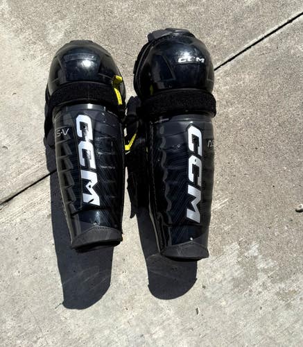 Senior CCM ASV Pro 15" Shin Pads (New)