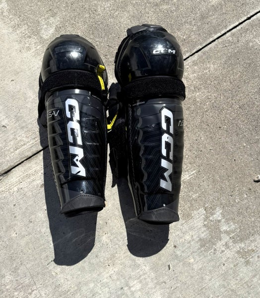 Senior CCM ASV Pro 15" Shin Pads (New)