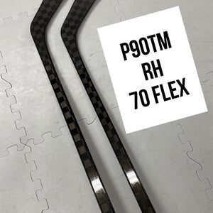 Senior(2x)Right P90TM 70 Flex ProBlackStock™ Unbranded Blackouts Pro Stock Hockey Sticks