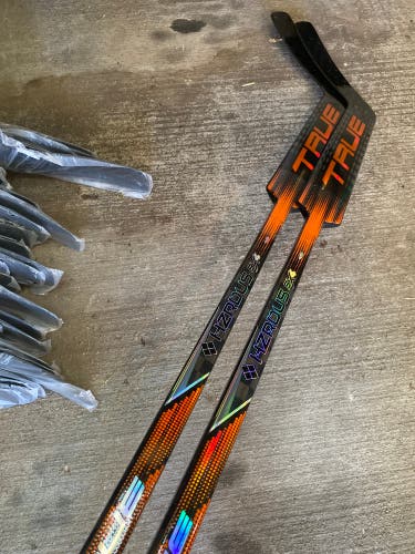 2 Pack New True Hzrdus 9x4 Goalie Stick T31 26” Orange