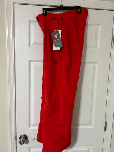 Spyder Men's Traction Insulated Ski Pant, Large, New