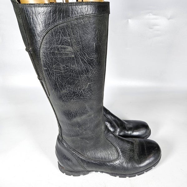 Palladium Tall Black Leather Riding Boots Women's Size 40 / 9