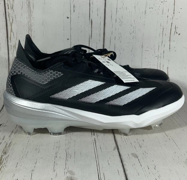 Adidas Adizero Impact TPU Baseball Cleats Mens Size 13 Black White JI1467 Adidas Men main image 2