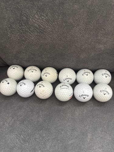 Callaway premium refurbished golf ball mix near mint(1 Dozen) (Used)