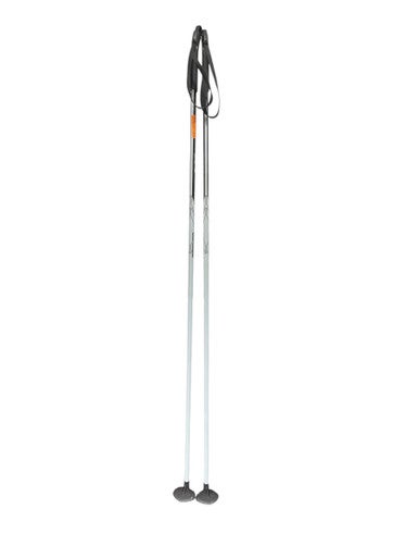 Used Fischer XC SPORT Mens XC Ski Poles White 145 cm / 57 in 11847-S000029131