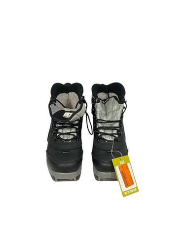 Used Alpina Mens NNN XC Ski Boots Black M 07-07.5 / W 08-08.5 11847-S000029128