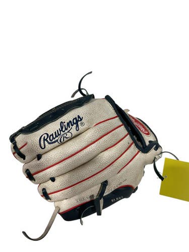 Used Rawlings WPL95WN BB/SB Glove RH Throw White 8" 11847-S000029157