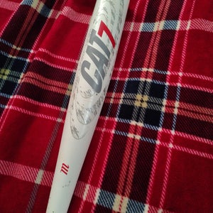 2017 Marucci CAT7 Alloy BBCOR Certified Bat (-3) 28 oz 31" (Used)