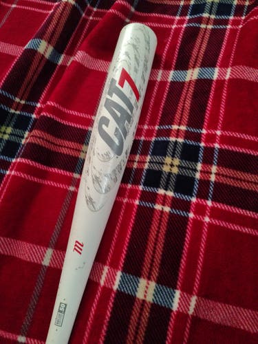 2017 Marucci CAT7 Alloy BBCOR Certified Bat (-3) 28 oz 31" (Used)