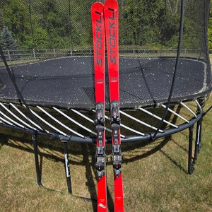 Stockli LASER GS FIS 184 cm Skis With Stockli WRT 16 Bindings (Used)