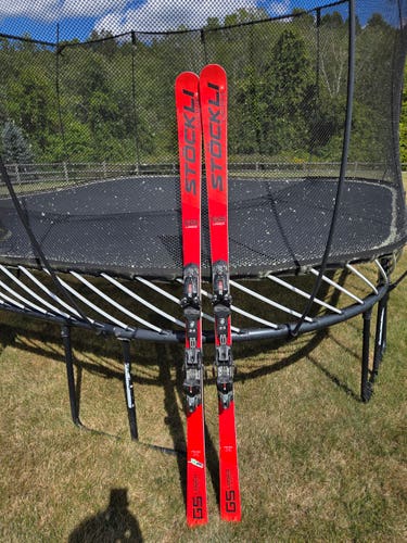 Stockli LASER GS FIS 184 cm Skis With Stockli WRT 16 Bindings (Used)